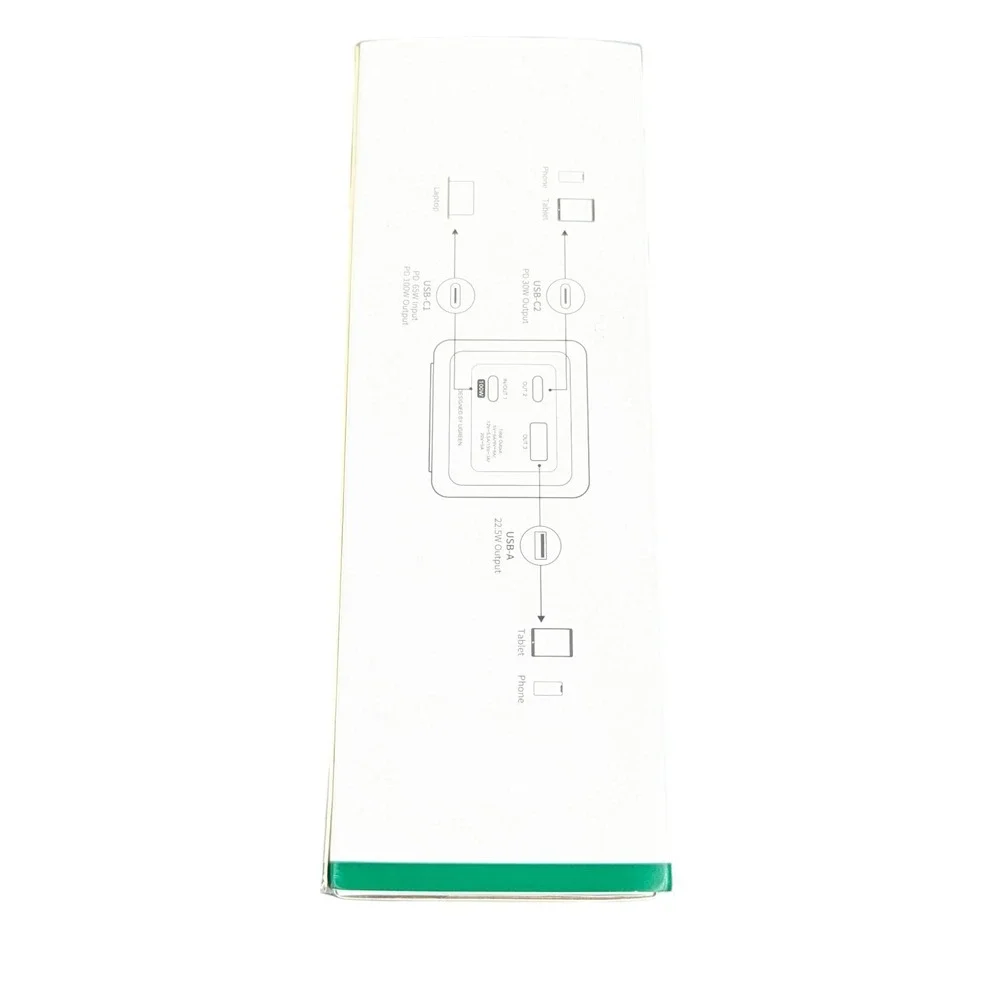 Qq4O UGREEN - Nexode 130W 20000mAh Fast Charge Power Bank Smart Display 3-port